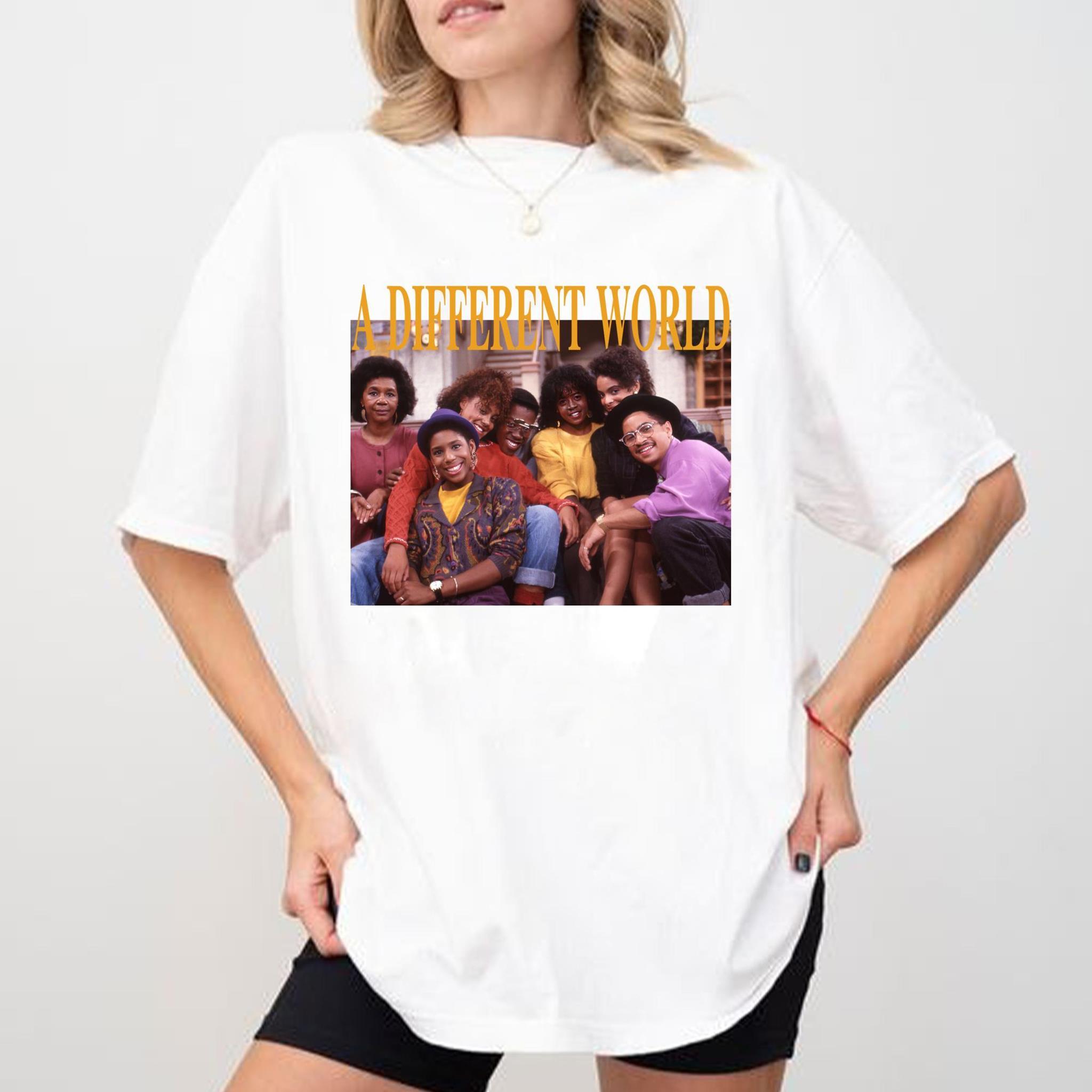 A Different World TV Show Shirt 90s Sitcom Shirt Funny TV show Shirt A Different World Sitcom Shirt Gift For Mother Mothers Day Gift